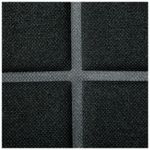 Кресло руководителя Helmi HL-E89 "Blocks", PL, ткань C черная, мягкий подлокотник