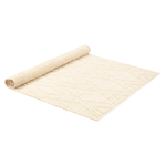 Ковер из шерсти и переработанного хлопка shillong из коллекции ethnic