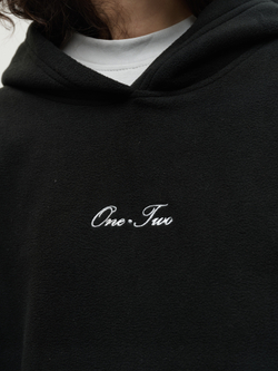 Drawstring Hoodie Black