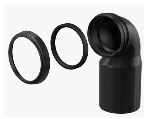 Колено 90° СТОКА для инст. DN90/110  АлкаПласт (20/1шт)