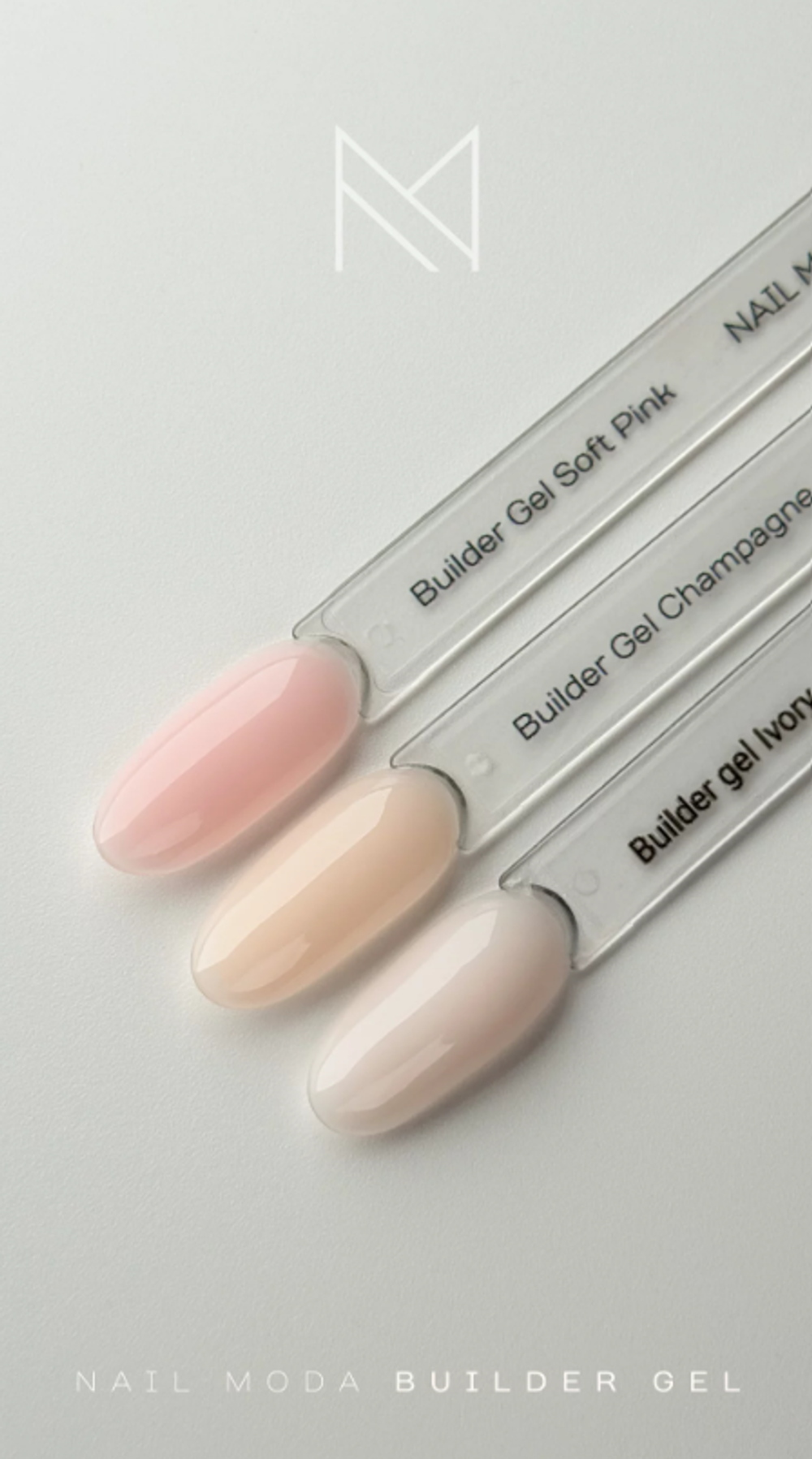 Nail Moda Builder Gel Soft Pink - Гель моделирующий камуфляж, 30мл5