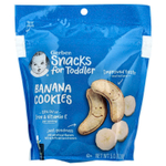 Gerber, Snacks for Toddler, банановое печенье, от 12 месяцев, 142 г (5 унций)