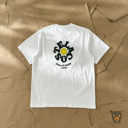 Футболка Lacoste x Smiley