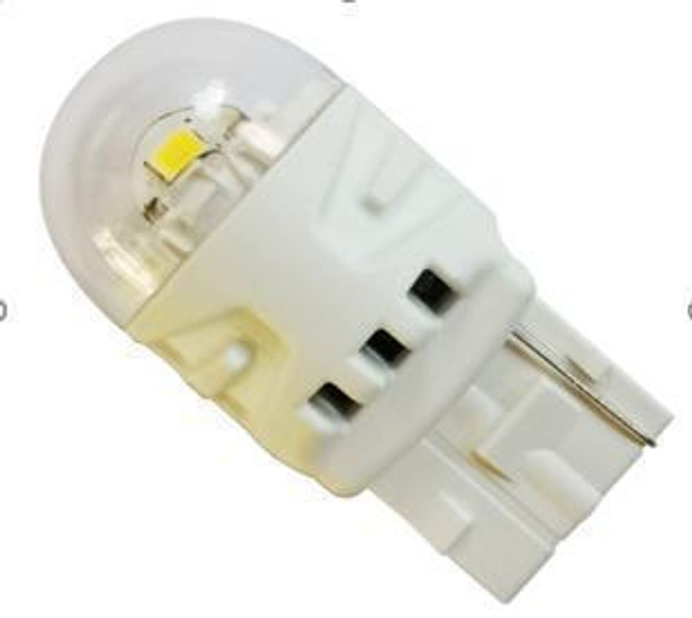 Лампа светодиодная 12V 21W без цоколя 1-конт. оранжевый 6 SMD Silver 2 шт. блистер Маяк