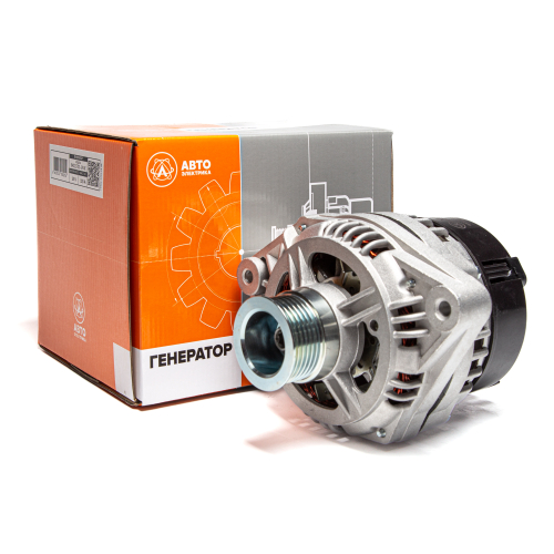 Генератор, ВАЗ, 14 В, 115 А, поликлиновый (ан. 5102.3771-30)