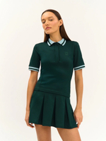ОДЕЖДА ДЛЯ ТЕННИСА Женская, Поло RAQUETA DEEP GREEN .