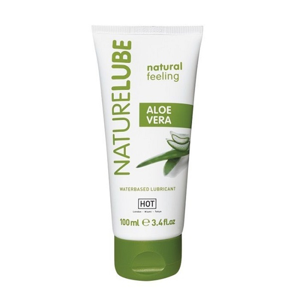 Лубрикант на водной основе с алоэ вера HOT NatureLube 100мл