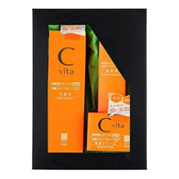 Подарочный набор косметики с витамином С Антиоксидантый интенсивный уход (лосьон+ сыворотка+крем) Meishoku Cvita Set