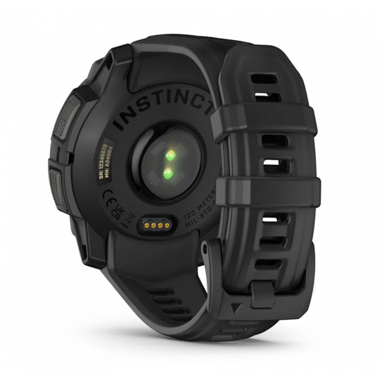 Умные часы Garmin Instinct 3 AMOLED 45 mm Black with Black Band