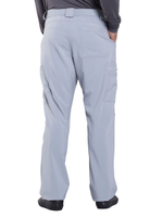 Брюки медицинские мужские удлиненные Cherokee CK200AT с внутренней кулиской на молнии, серый, M