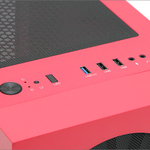 Корпус WIZMAX EM1 Woofer Red, без БП