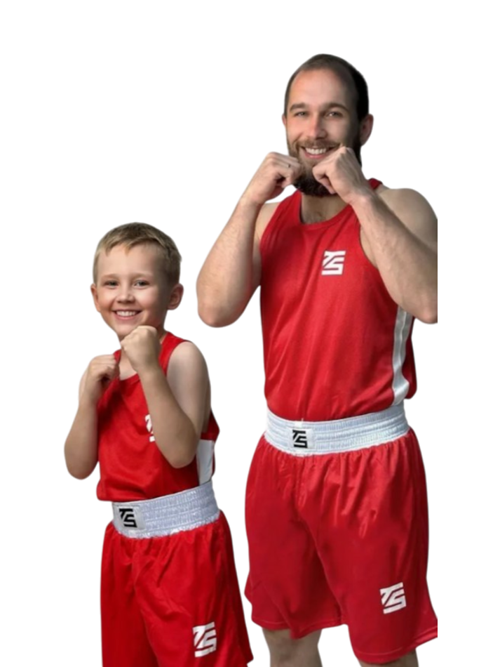 Форма боксерская красная Tomorrow Star