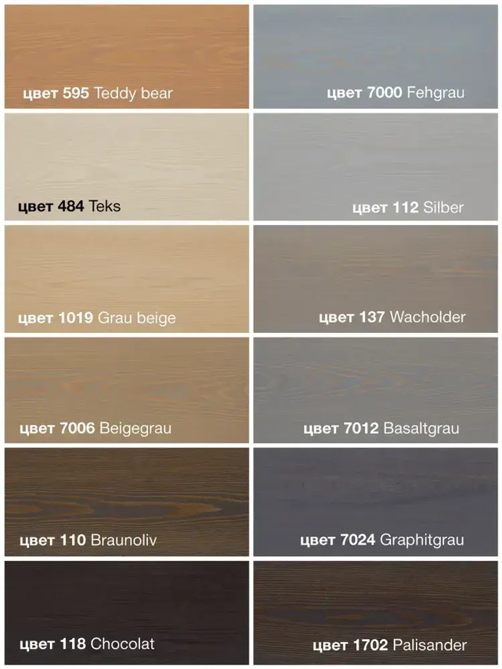 Масло для террас атмосферостойкое LUNA арт. 336, 2,5 л, 7024 Graphitgrau (серое, не шелушится, морилка, пропитка)