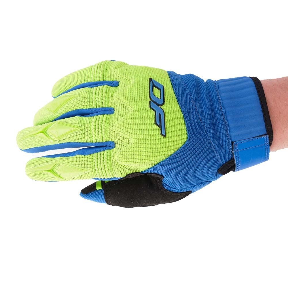 Перчатки DF ENDURO Blue-Green