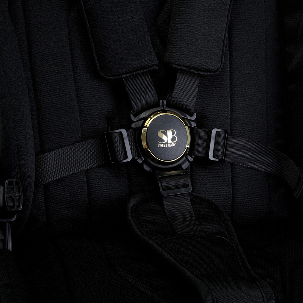 Детская прогулочная коляска Sweet Baby Elegante GL/Black