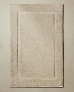 ZARA HOME КОВРИК ДЛЯ ВАННОЙ ИЗ МЯГКОЙ ТКАНИ, ПЕСОЧНЫЙ