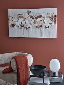 Панно декоративное Fleur, 70х120 см, бежевое