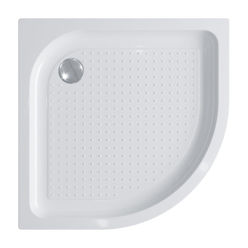 Акриловый поддон 95х95 BelBagno TRAY-BB-R-95-550-15-W с сифоном