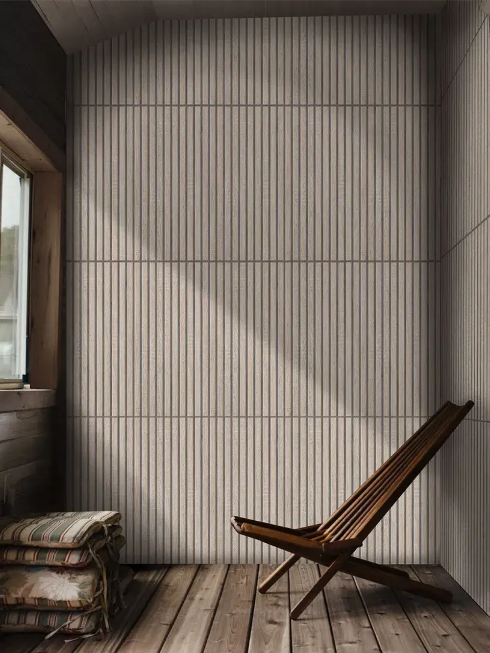 Декоративная стеновая панель ПВХ Бук Энглера 280х600 мм