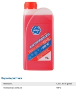 антифриз красный 1 литр ()