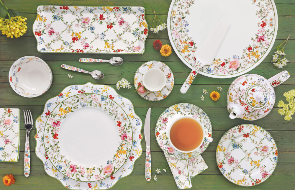 Кофейный набор 4 предмета на 2 персоны Easy Life Сад мечты