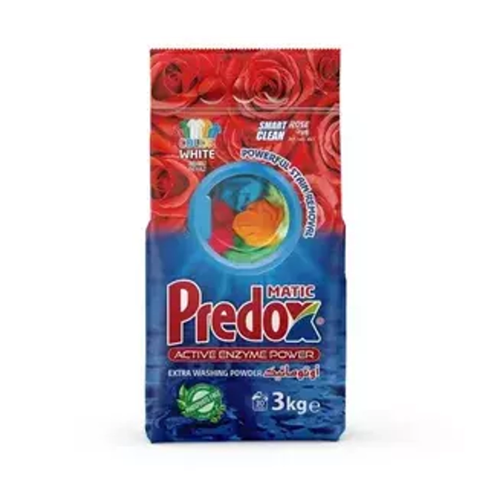 С/п PREDOX 3кг ROSE Роза COLOR/WHITE (30 стирок)*6