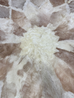 Ковер шкура натуральная овчина меховой