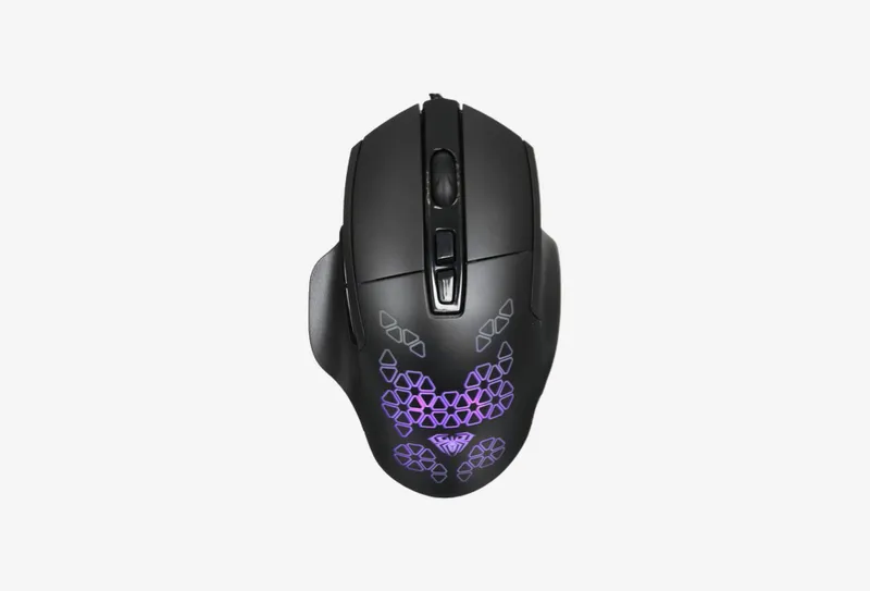 Мышь проводная AULA F812 [80002159] черный