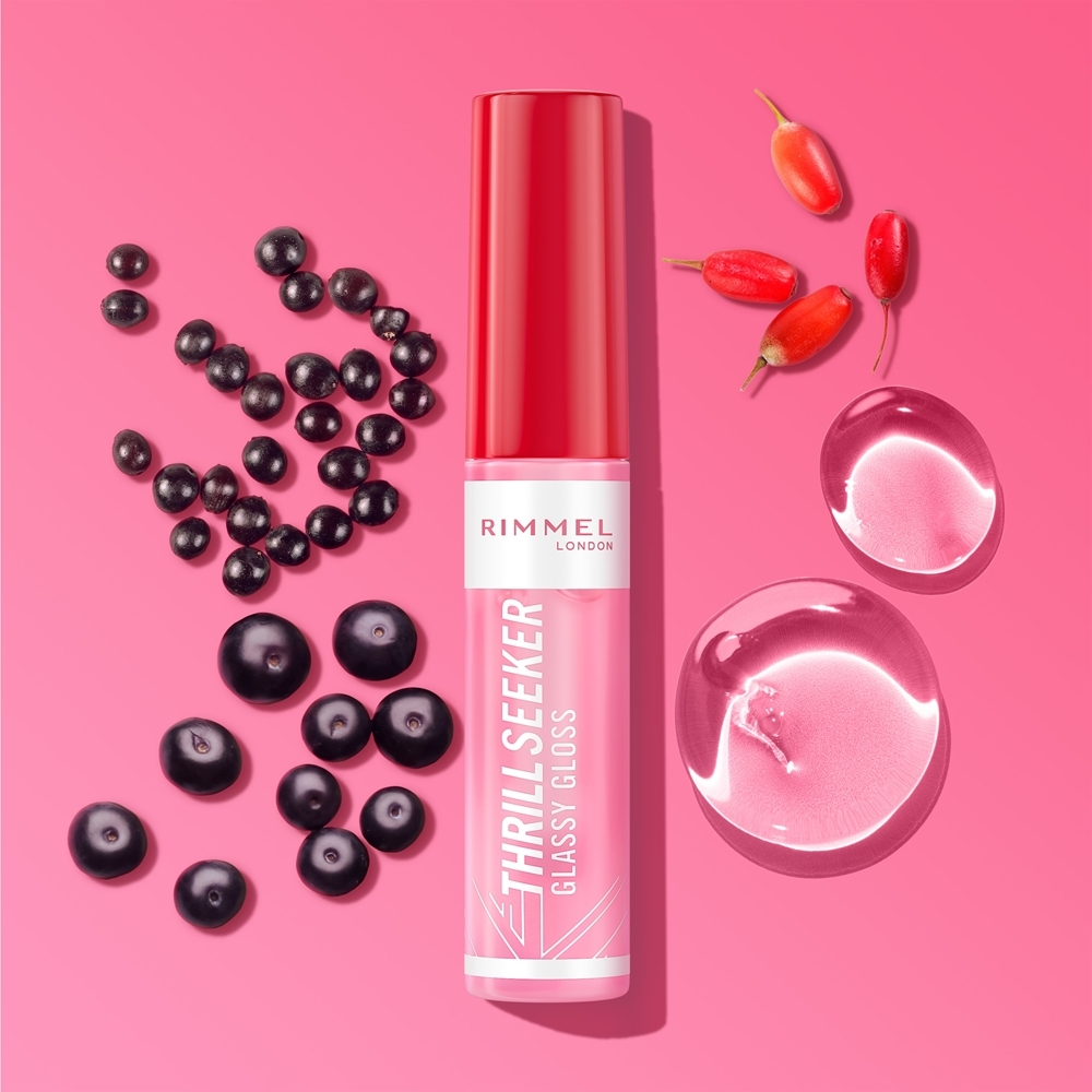 Rimmel Thrill Seeker Glassy Gloss - Объёмный блеск для губ, 10 ml