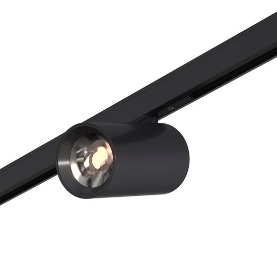 ST671.436.09 Магнитный трековый светильник Черный LED 1*9W 3000K 500Lm Ra>90 36° IP20 D45xH63 24V SUPER5