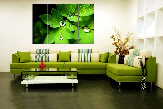 Модульная картина "Утренняя роса"