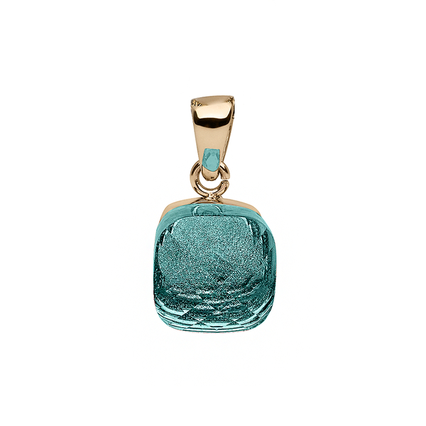 Кулон Qudo Firenze blue apatite 400031 BL/G,