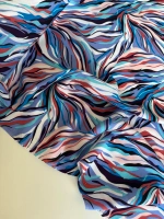 Ткань штапель для шитья 2,5 м плательная вискоза