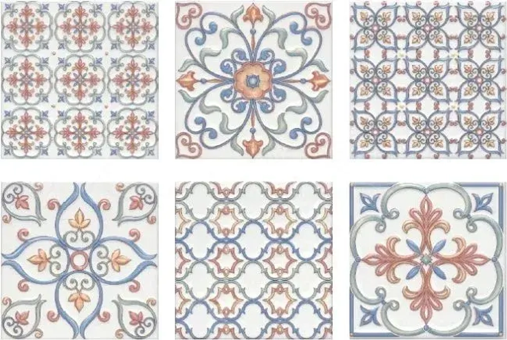 Плитка настенная Kerama Marazzi Суррей глянцевый 20x20см, 22 шт. (0,88 м2)