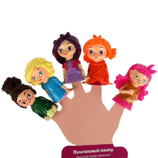 Игрушка пластизоль для купания пальчиковый театр 7 см "Сказочный патруль" КАПИТОШКА