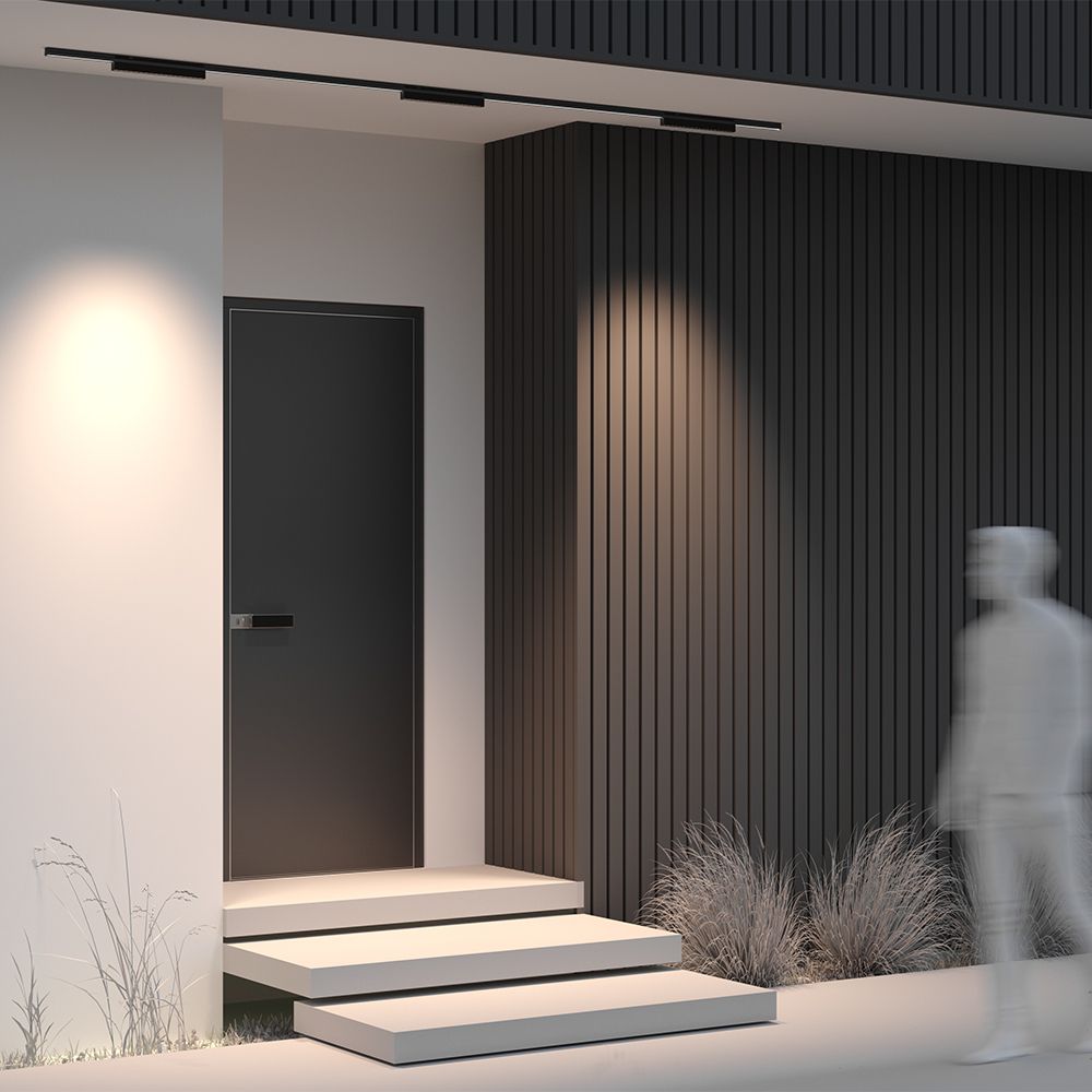 Уличный трековый светильник Outdoor O-TR02-2-S-18WB3K