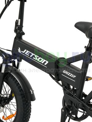 Электровелосипед Jetson GRIZZLY 1200w (48v15ah) - Чёрный фото №10