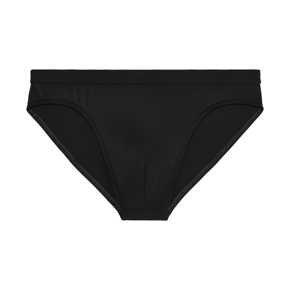 Мужские плавки черные HOM SEA LIFE Swim Mini Briefs 402534_400004
