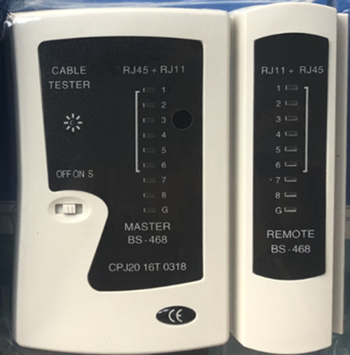 HM-C102 Тестер сетевого кабеля LAN для RJ45 RJ11