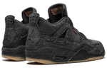 Кроссовки Levis X Jordan Air Jordan 4 Levis Black (Levis Tag)