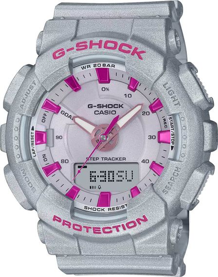 Японские спортивные наручные часы Casio G-SHOCK GMA-S130NP-8A с хронографом▪