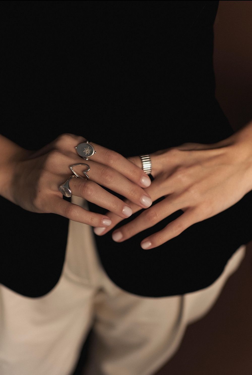 Кольцо-перевертыш Зеркало гармония