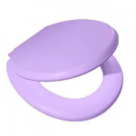 Мягкая крышка-сиденье для унитаза "VANNA LUX" цвет сиреневый