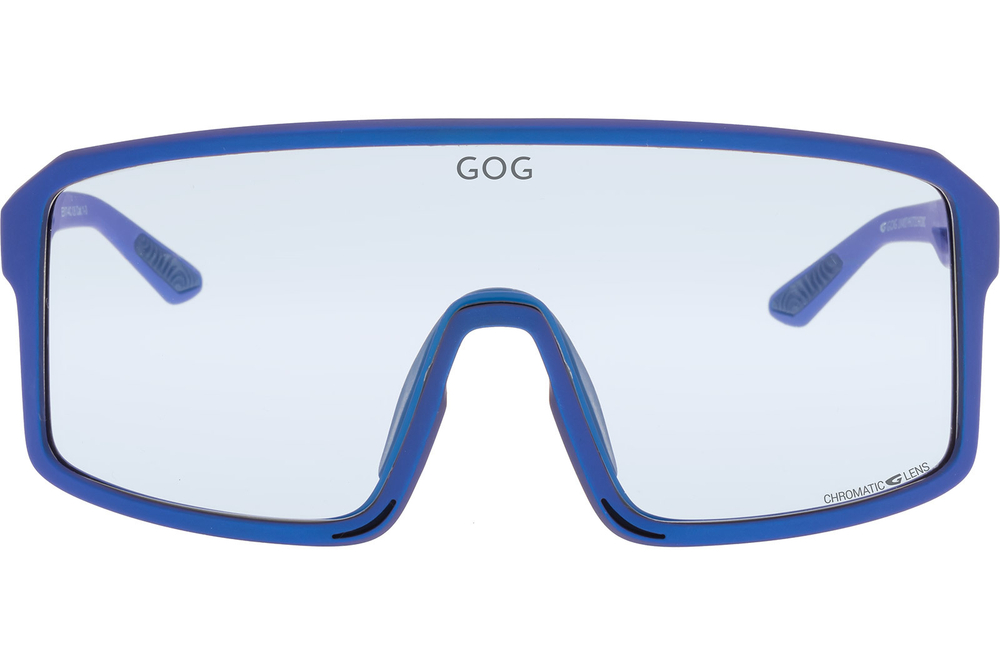 Спортивные очки GOG Ragnarok / Matt Metallic Navy Blue / Photochromic Blue Lens