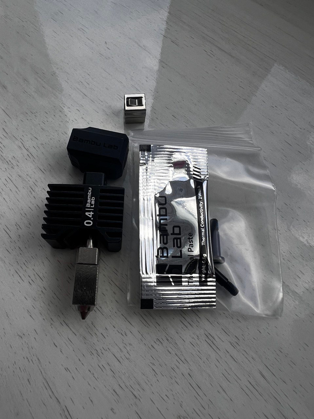 Хотенд Bambu Lab Hotend 0.4 mm X1/P1 Закалённая сталь