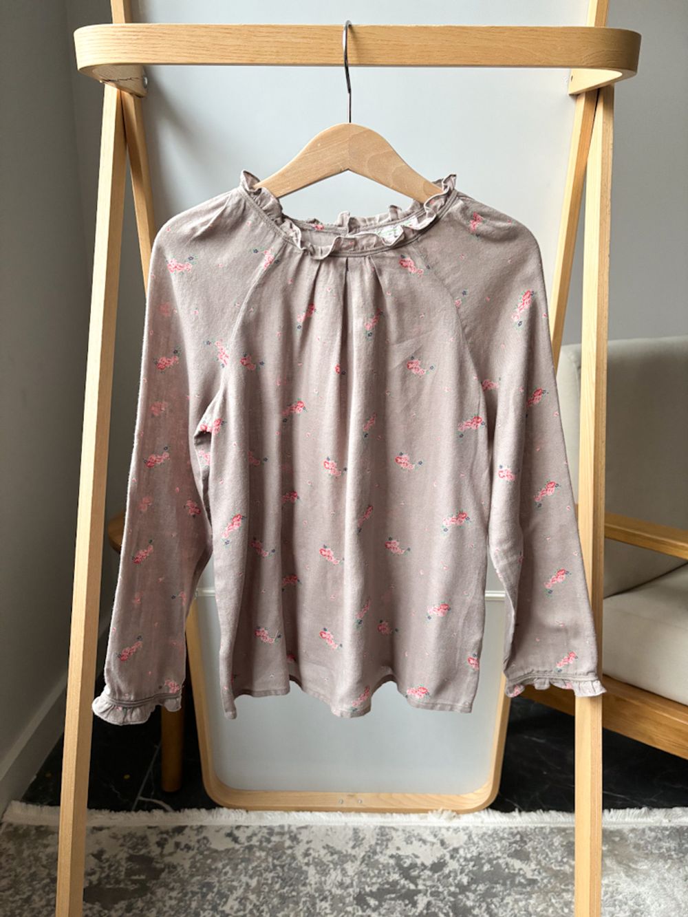 Хлопковая блузка Bonpoint, 128