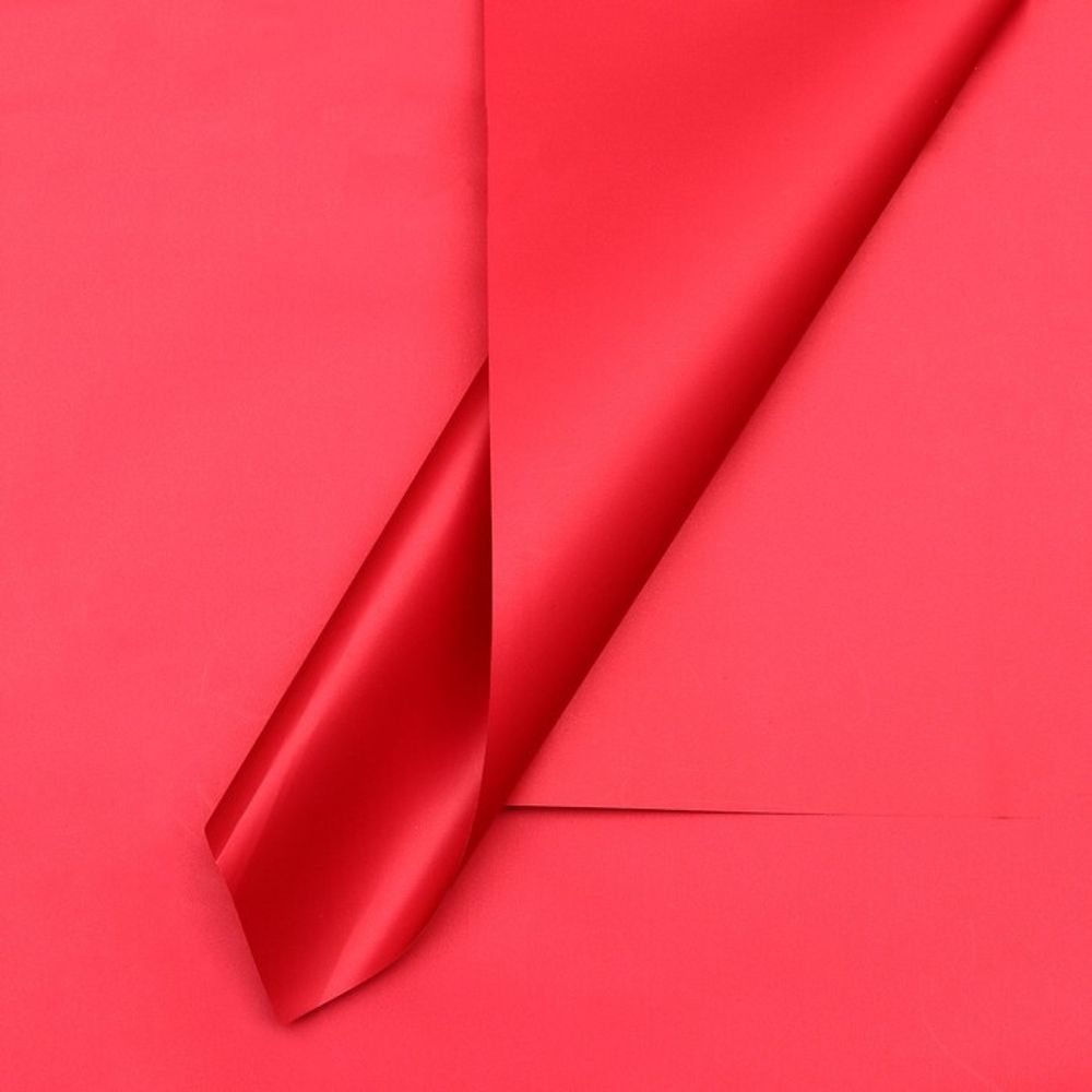 Пленка для цветов тонированная, матовая, вишневый, 57×57 см, 70 мкм 1 шт