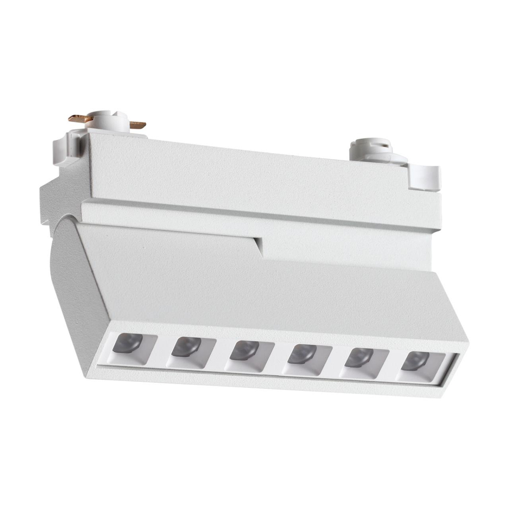 359738 PORT NT25 240 белый Светильник однофазный двухжильный трековый с переключ. цв. температуры IP20 LED 6W 180-265V 2700К/3200К/4000К EOS