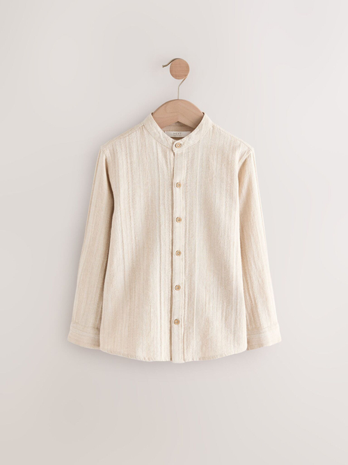 Рубашка для мальчика Next E31-731, Кремовый
