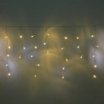 Гирлянда для дома БАХРОМА «Мерцание»ш3м*в30/50см 120ламп LED,прозрачн.провод, авторежим,IP-20, Теплый белый/Белое мерцание (возможность соединения)